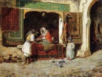 unknow artist Arab or Arabic people and life. Orientalism oil paintings  261 Norge oil painting art